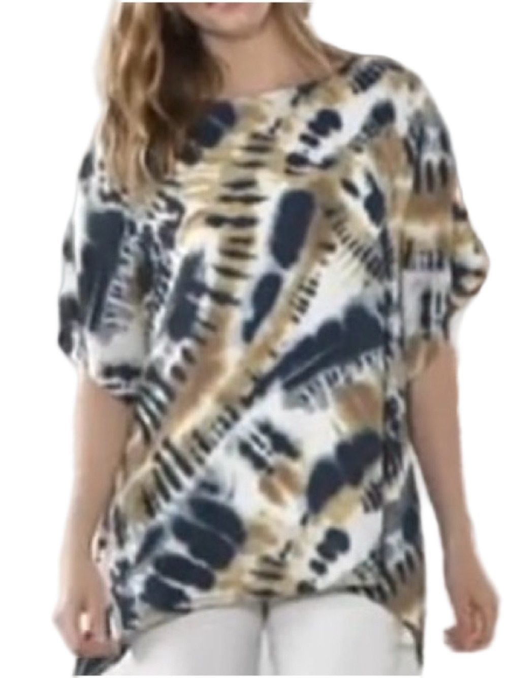 151. NWOT WOMENS BELLE BY KIM GRAVEL M DETAIL TOP